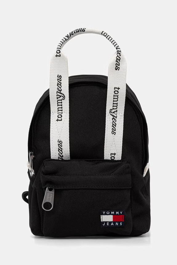 Tommy Jeans σακίδιο γυναικείο μαύρο AW0AW18581