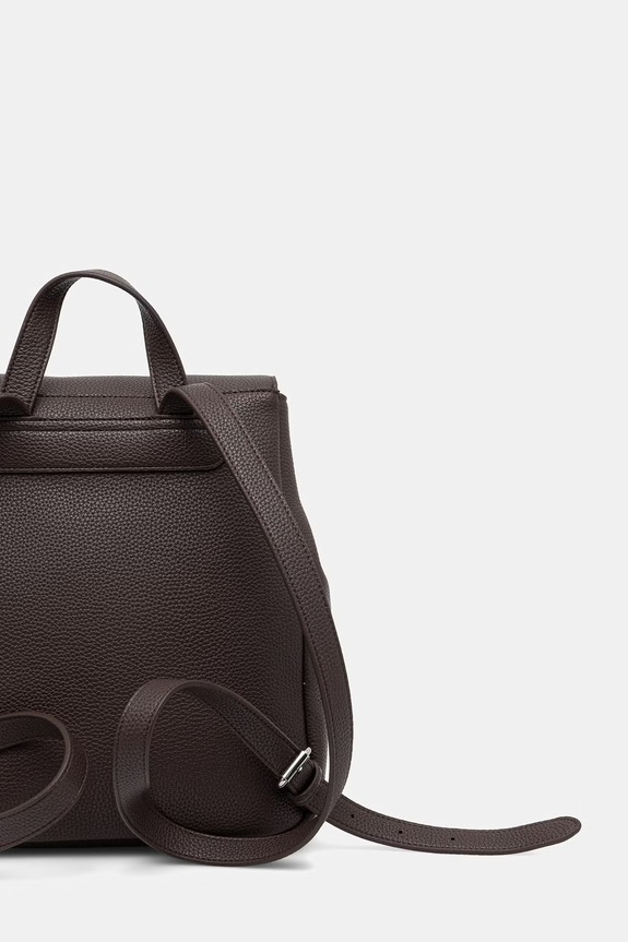 Akcesoria Armani Exchange plecak miejski damski z imitacji skóry XW002591.AF11902 brązowy