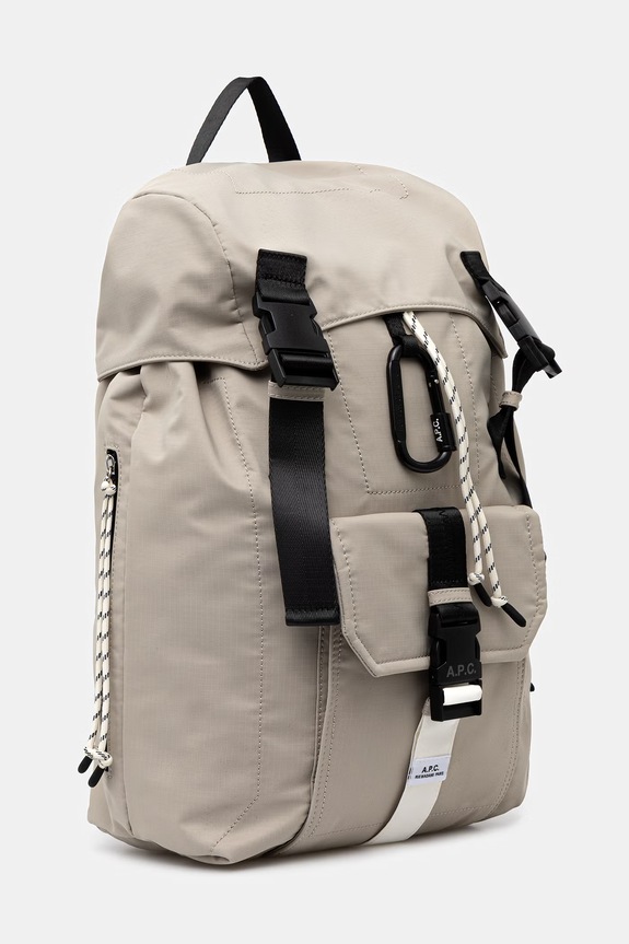 A.P.C. Sac a Dos Trek zaino da donna PAAGE.H62220 verde SS26