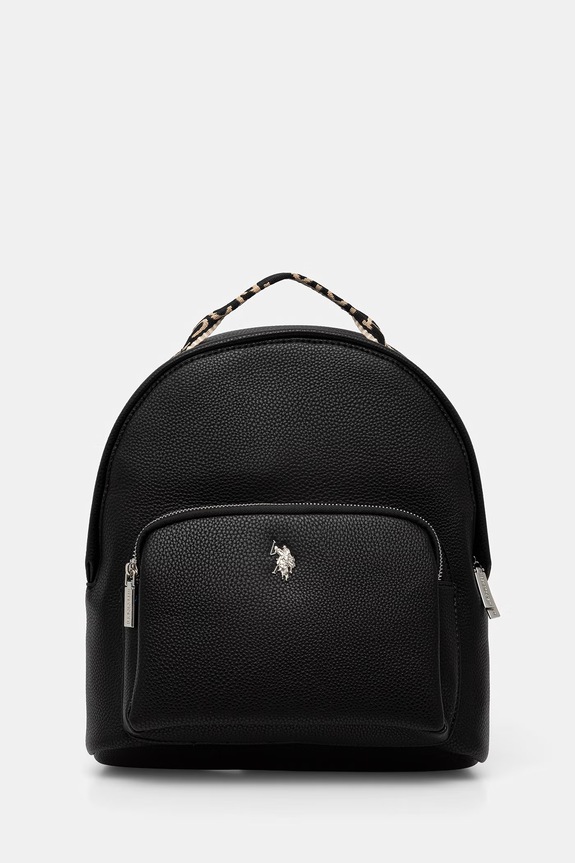 U.S. Polo Assn. mestský ruksak dámsky z imitácie kože MANSION čierna BEUE59090WVP