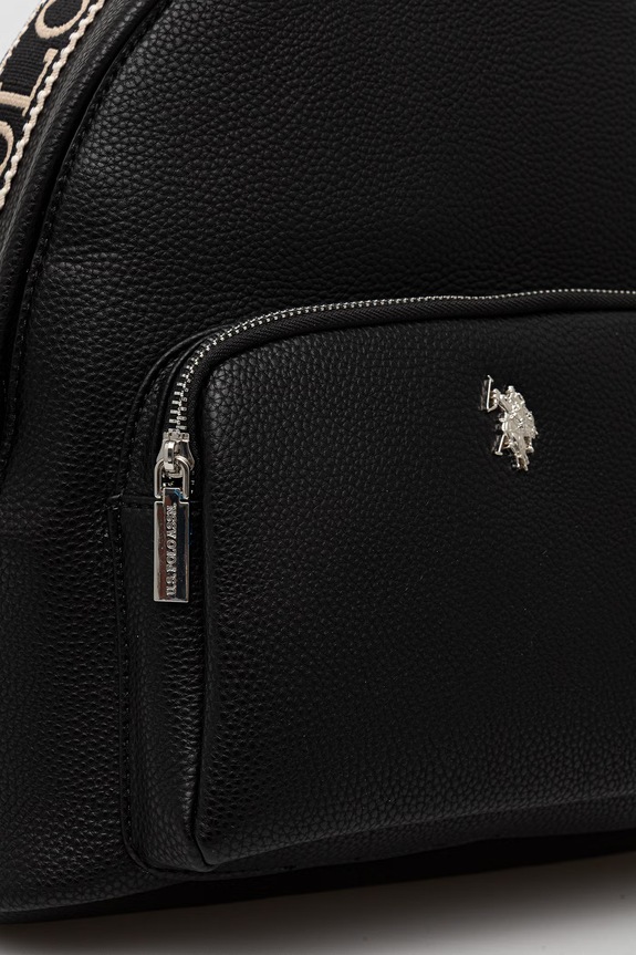 Doplnky U.S. Polo Assn. mestský ruksak dámsky z imitácie kože MANSION BEUE59090WVP čierna