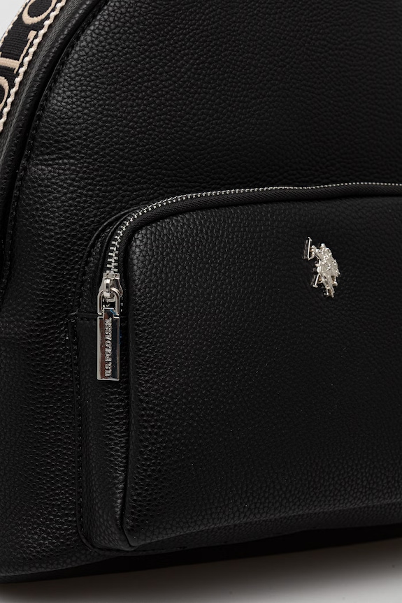 Doplnky U.S. Polo Assn. mestský ruksak dámsky z imitácie kože MANSION BEUE59090WVP čierna