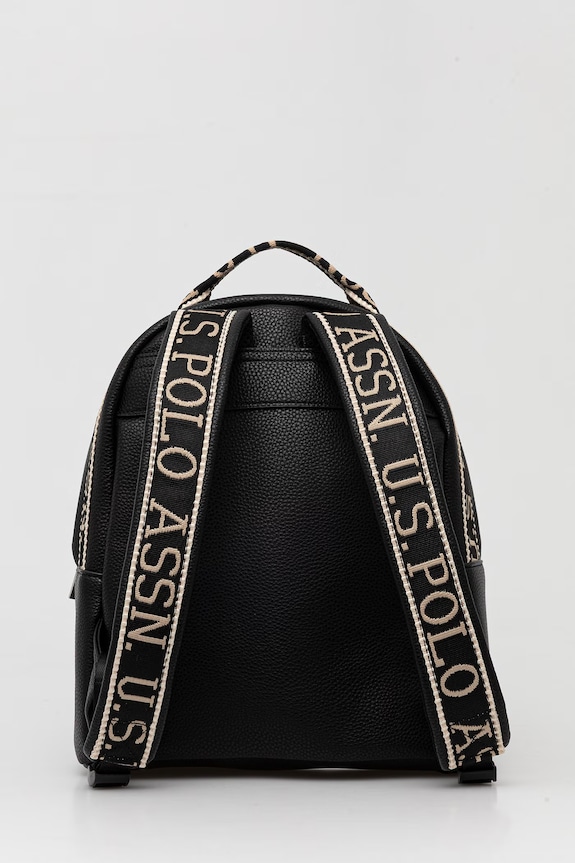 U.S. Polo Assn. mestský ruksak dámsky z imitácie kože MANSION čierna BEUE59090WVP