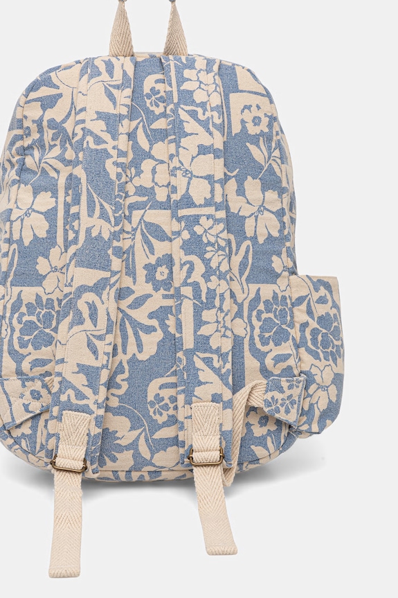 Akcesoria Rip Curl plecak damski bawełniany MIXED CANVAS 03OWBA niebieski