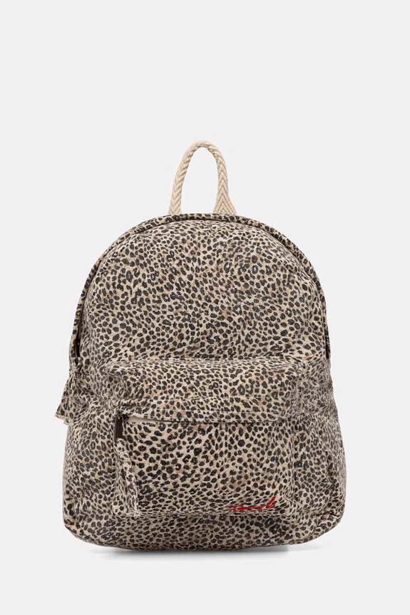 Rip Curl rucsac pentru femei, din bumbac MIXED CANVAS 04UWBA bej
