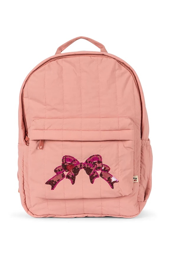 Konges Sløjd ghiozdan copii JUNO QUILTED SEQUIN BACKPACK MIDI KS104320.PreSpring roz SS26