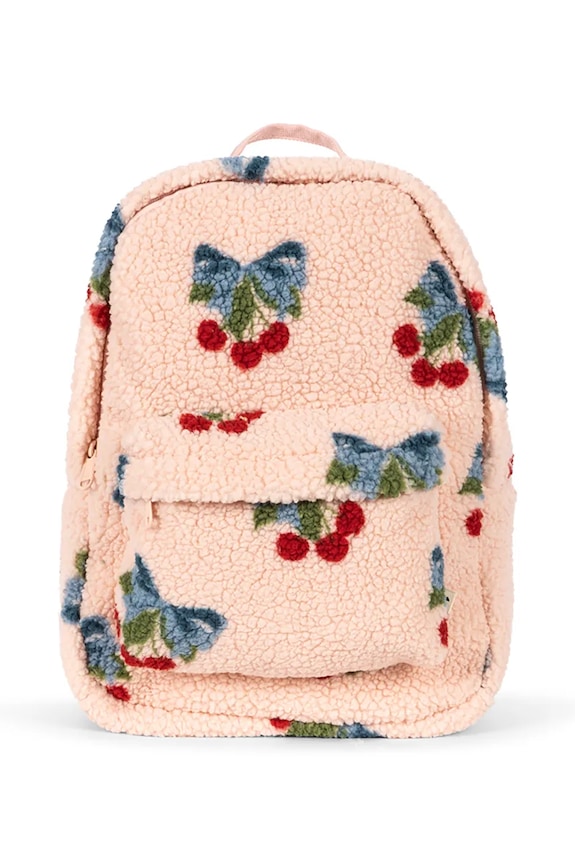 Konges Sløjd plecak dziecięcy JODY TEDDY BACKPACK GRS mieści A4 różowy KS104866.PPY2