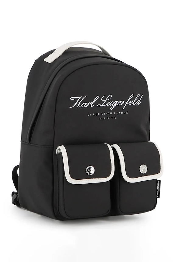 Dječji ruksak Karl Lagerfeld Z31216 crna SS26