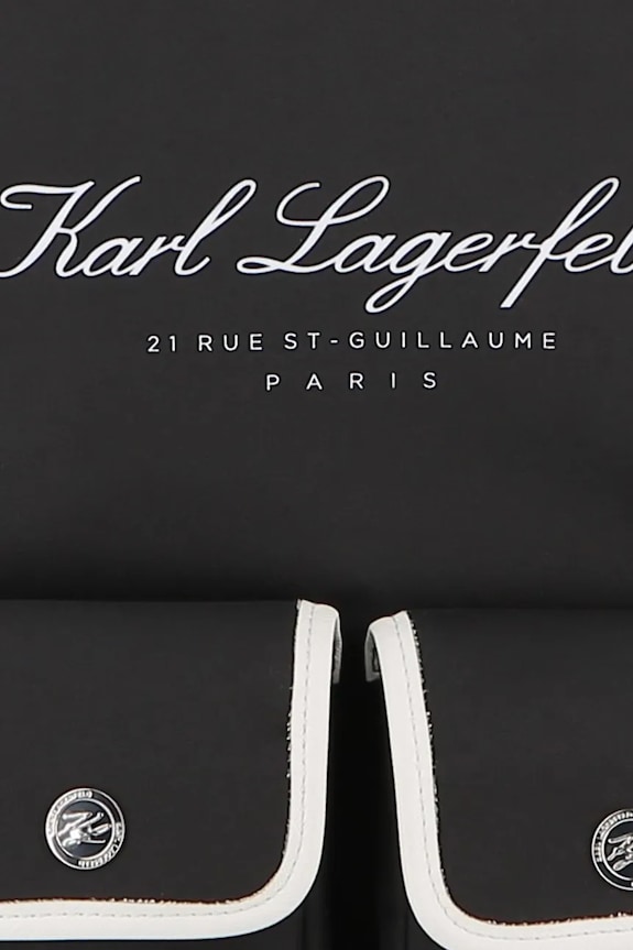 Dječji ruksak Karl Lagerfeld crna Z31216