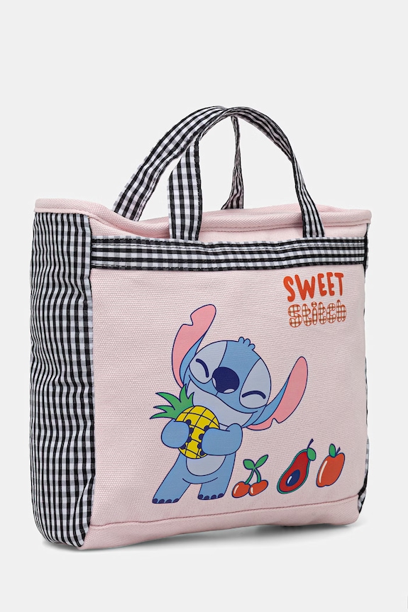 United Colors of Benetton Nahrbtnik otroški bombažni 6UJYRY00A.P.Stagionale roza SS26