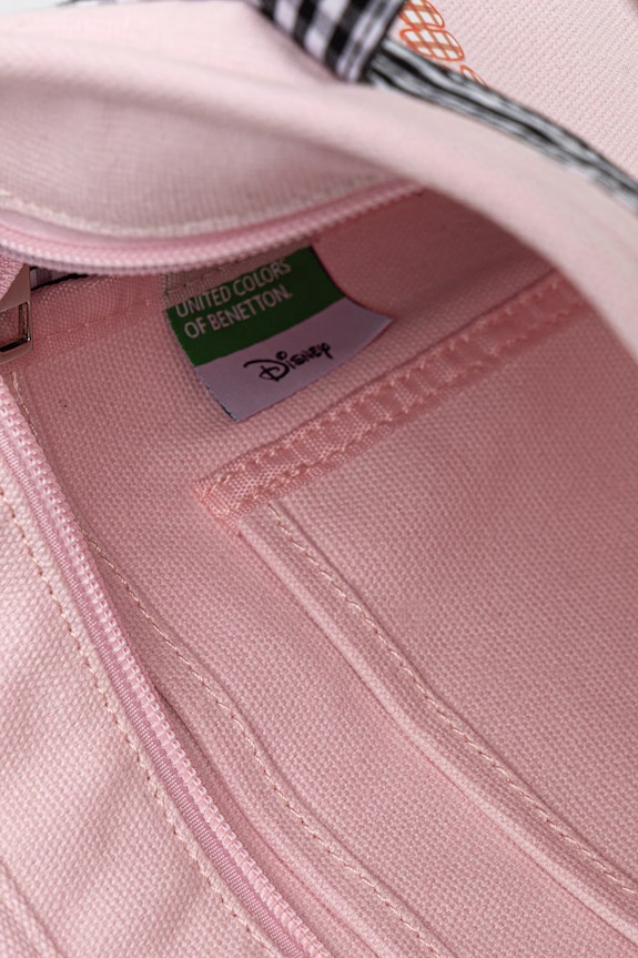 United Colors of Benetton Ruksak za djecu pamučni roza 6UJYRY00A.P.Stagionale