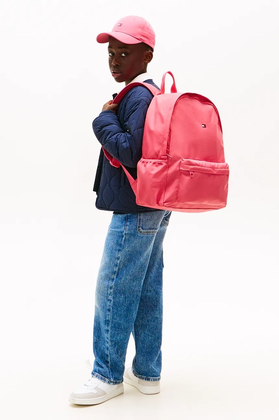 Tommy Hilfiger plecak szkolny dziecięcy KA0KA00017.PPY2 różowy