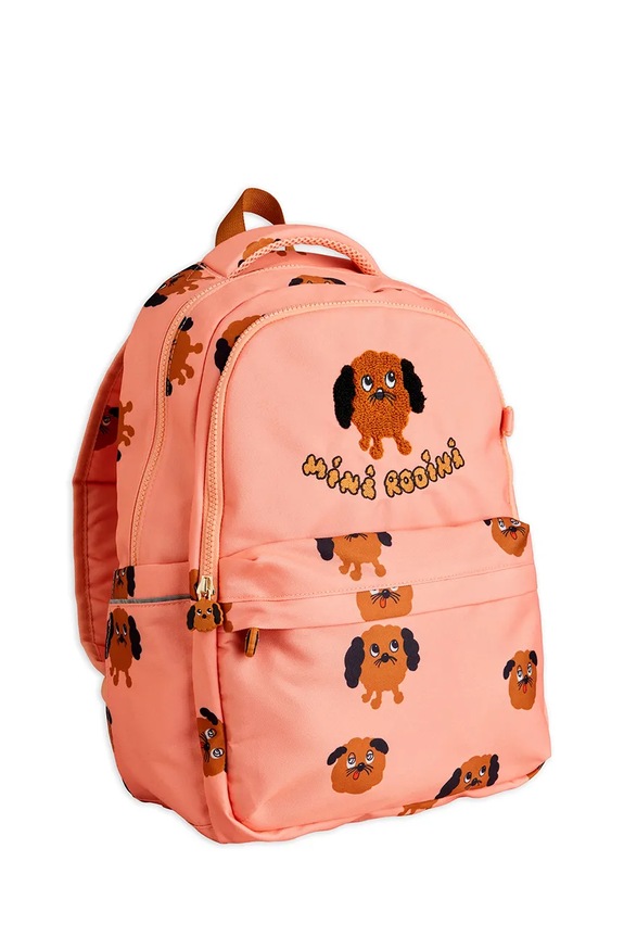 Mini Rodini plecak dziecięcy Doggies pomarańczowy 26160105