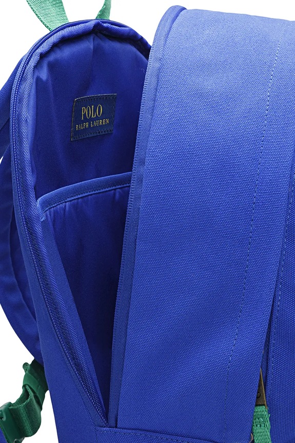 Otroški nahrbtnik Polo Ralph Lauren modra 9AR192