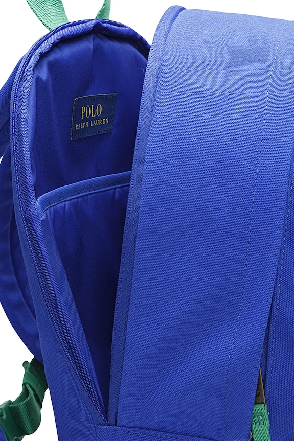 Otroški nahrbtnik Polo Ralph Lauren modra 9AR192