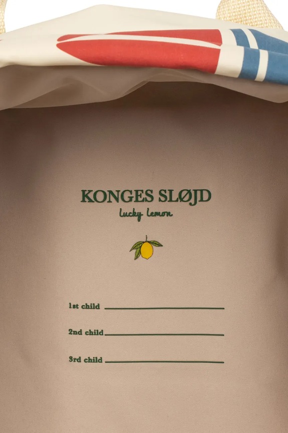 Detský ruksak Konges Sløjd RAINY BACKPACK KS105046.PPY2