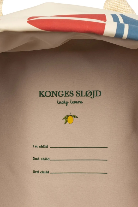 Detský ruksak Konges Sløjd RAINY BACKPACK KS105046.PPY2