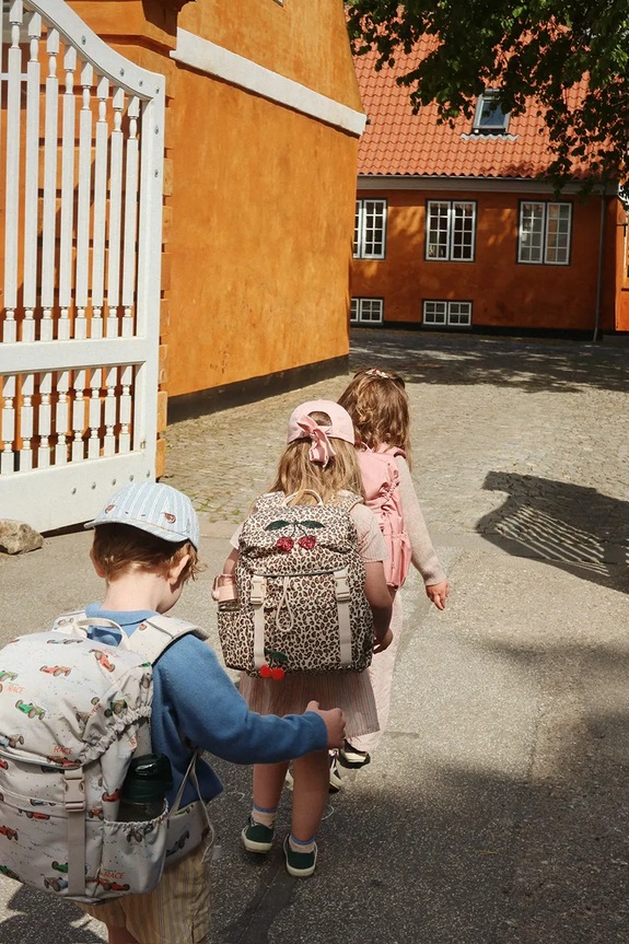 Konges Sløjd ruksak za djecu CLOVER SCHOOLBAG KS104737.PPY2 bež