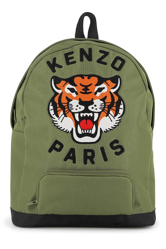 Παιδικό σακίδιο Kenzo Kids υφασμάτινο πράσινο K61836