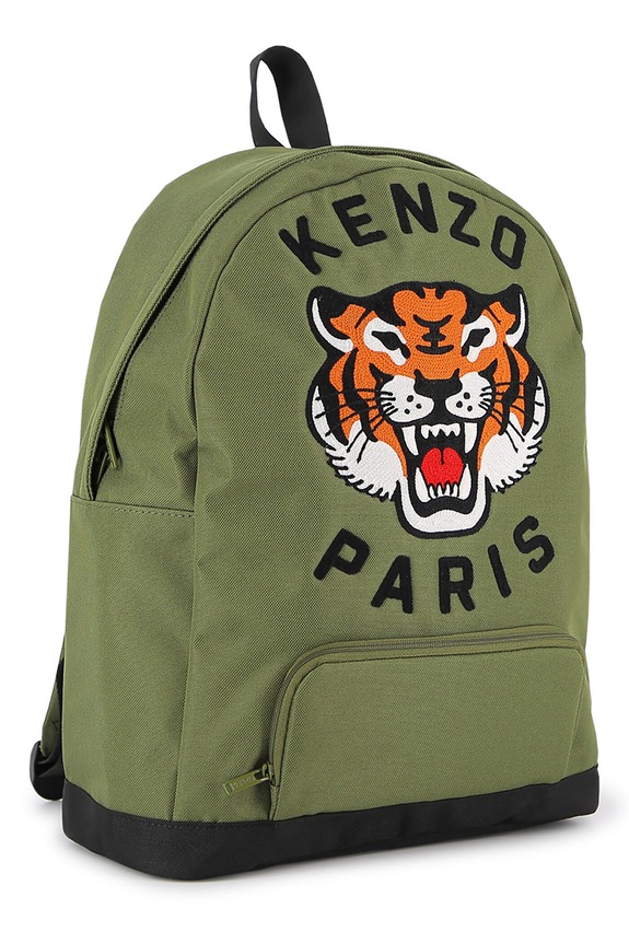 Παιδικό σακίδιο Kenzo Kids K61836 πράσινο SS26