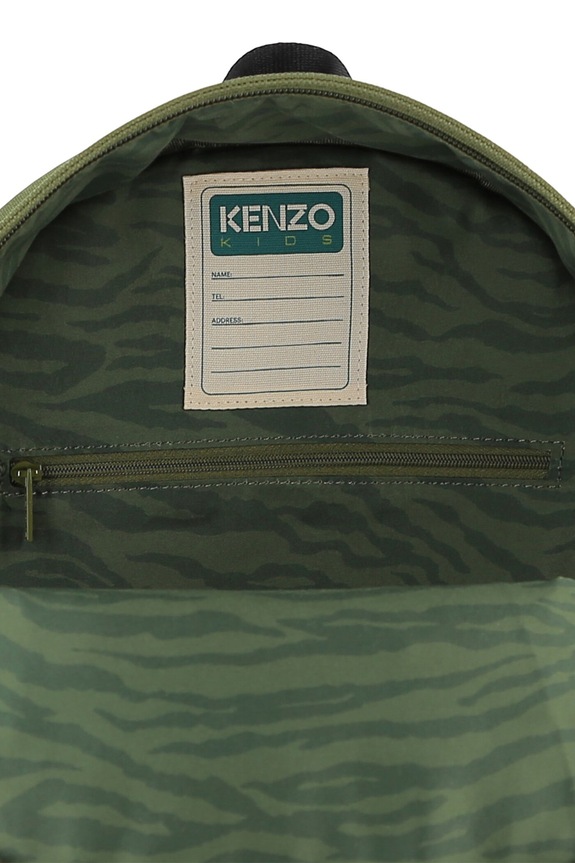 Παιδικό σακίδιο Kenzo Kids K61836 πράσινο