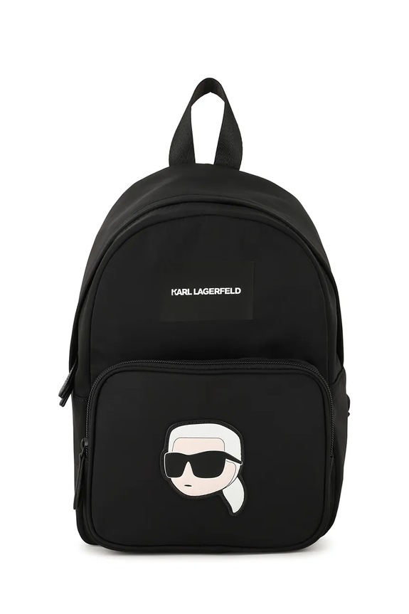 Karl Lagerfeld plecak dziecięcy mieści A4 czarny Z31225