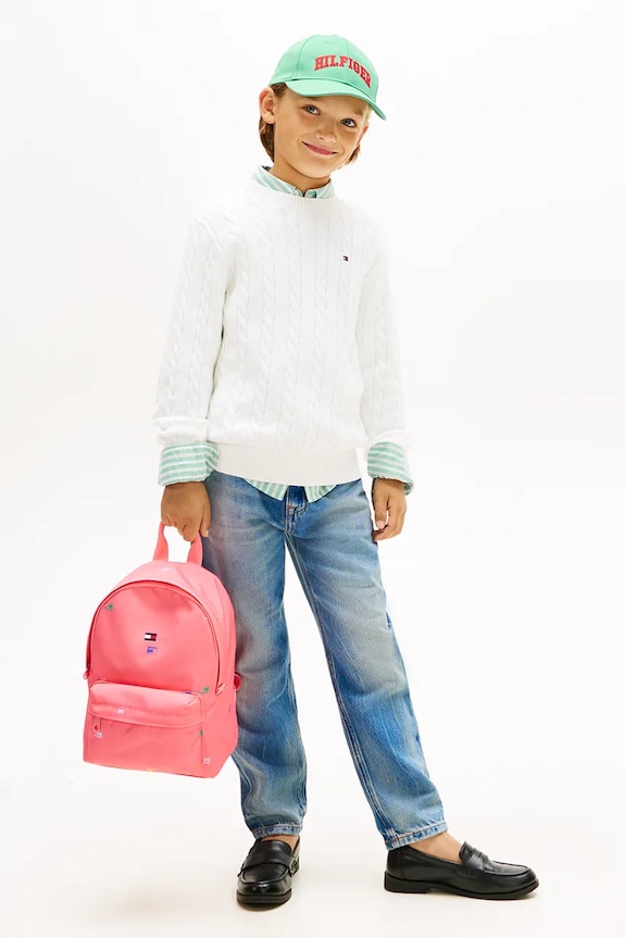 Tommy Hilfiger plecak szkolny dziecięcy KA0KA00035.PPY2 różowy