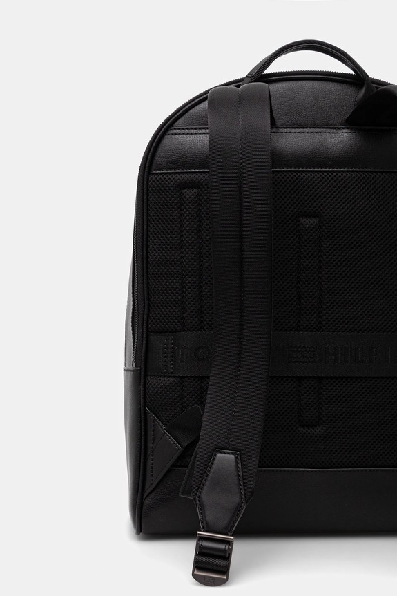Doplnky Kožený ruksak Tommy Hilfiger AM0AM13981 čierna