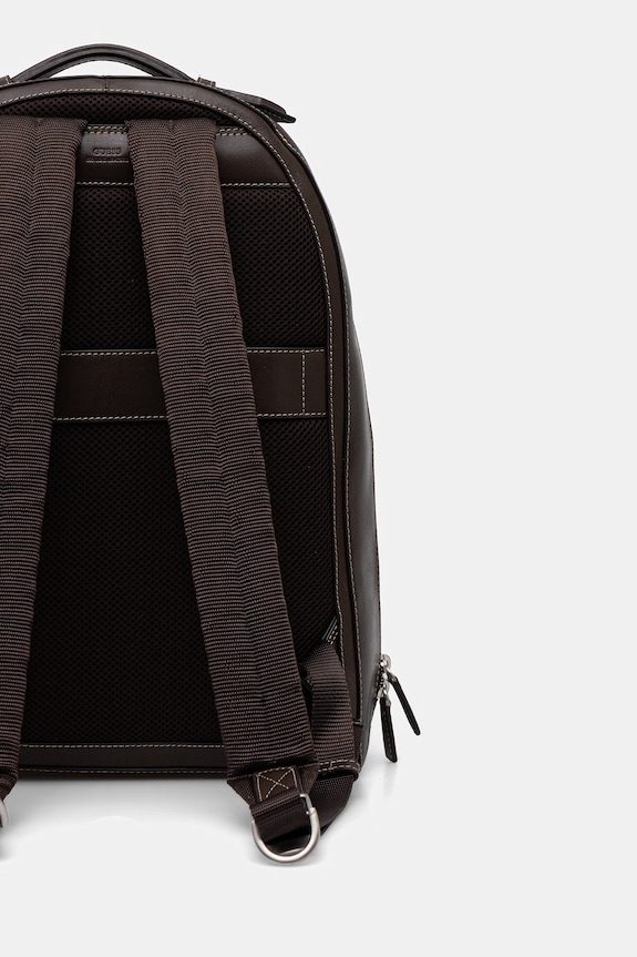 Doplnky Kožený ruksak Guess FIRENZE HMFITC.P5105 hnedá