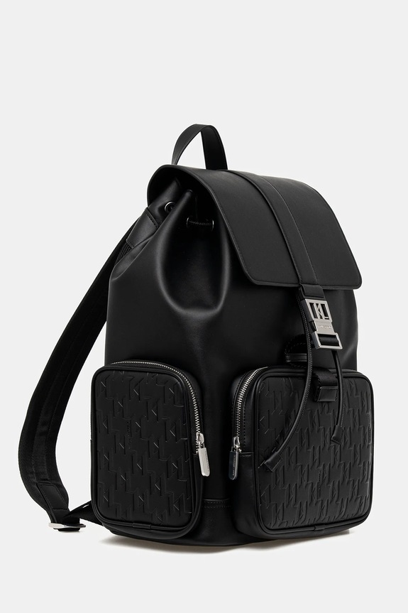 Karl Lagerfeld hátizsák K/TRAVELLER B1M30217 fekete SS26