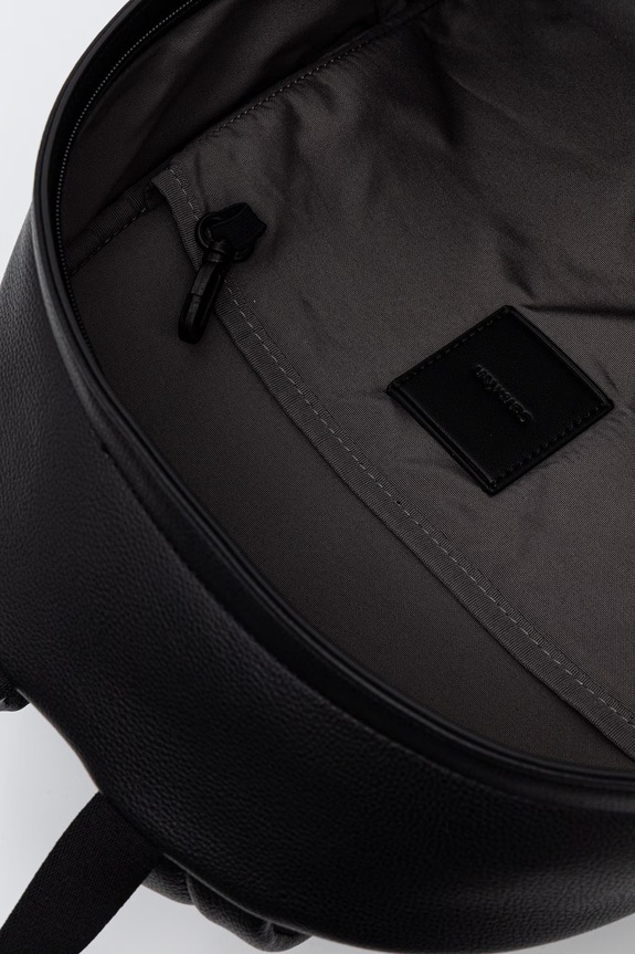 Calvin Klein plecak miejski męski z imitacji skóry LV04D3398G czarny