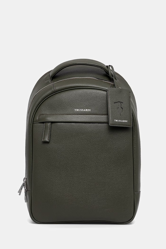 Trussardi zaino in pelle pelle fiore verde Z698E006311N