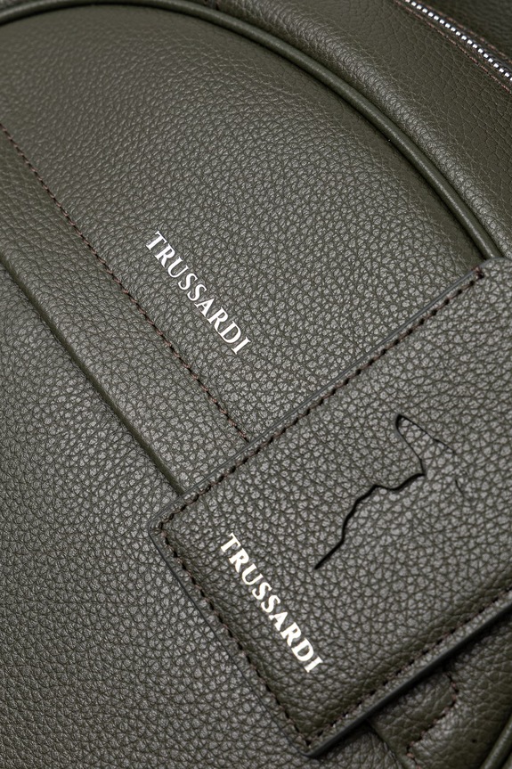 Trussardi zaino in pelle verde Z698E006311N