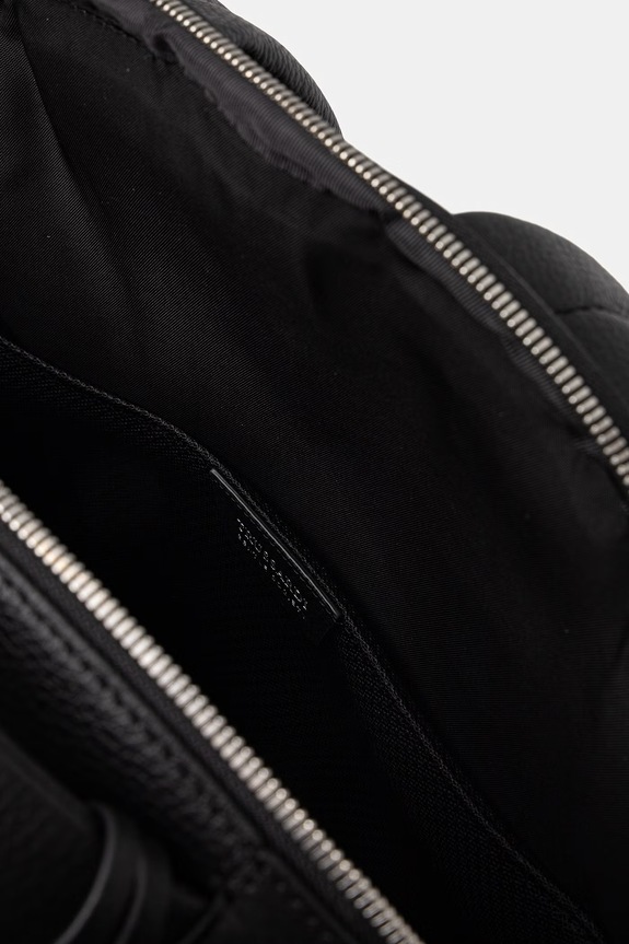 Δερμάτινο σακίδιο Trussardi Z698E006311N μαύρο