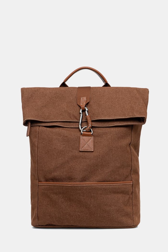 United Colors of Benetton mestni nahrbtnik moški bombažni rjava 6911VY00Z