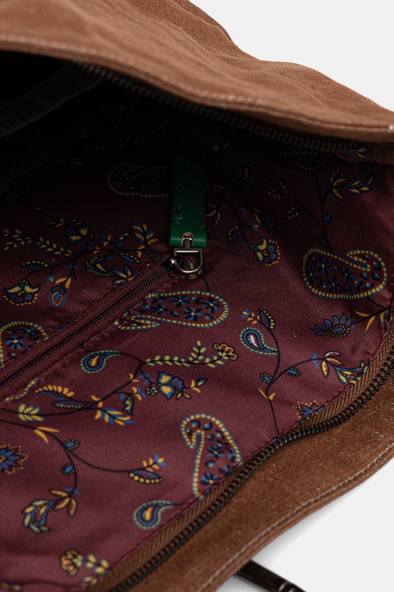 United Colors of Benetton mestni nahrbtnik moški bombažni 6911VY00Z rjava