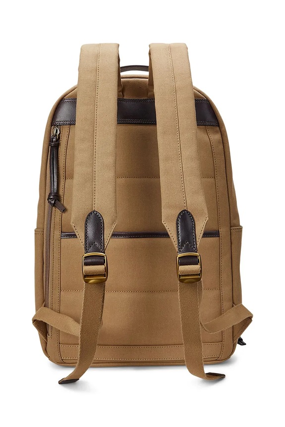 Akcesoria Polo Ralph Lauren plecak miejski męski bawełniany 405962445 brązowy