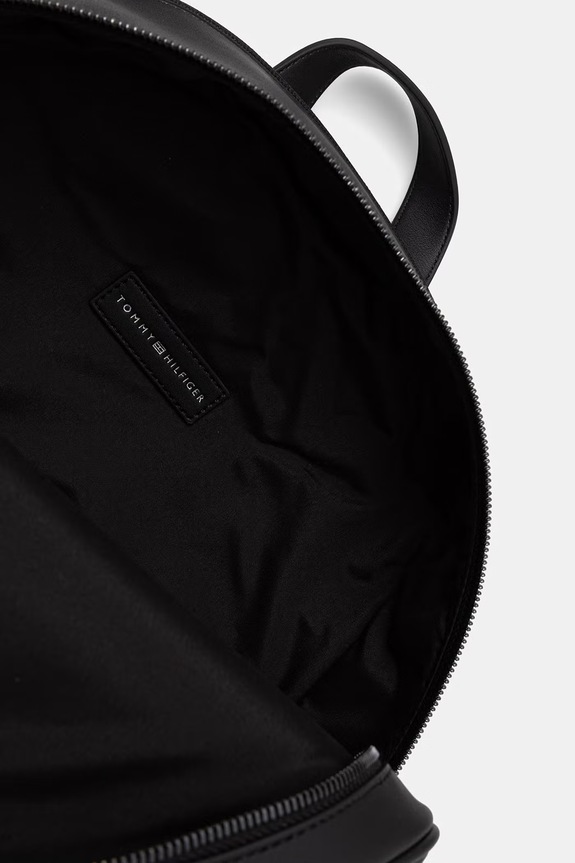 Tommy Hilfiger plecak miejski męski z imitacji skóry AM0AM14093 czarny