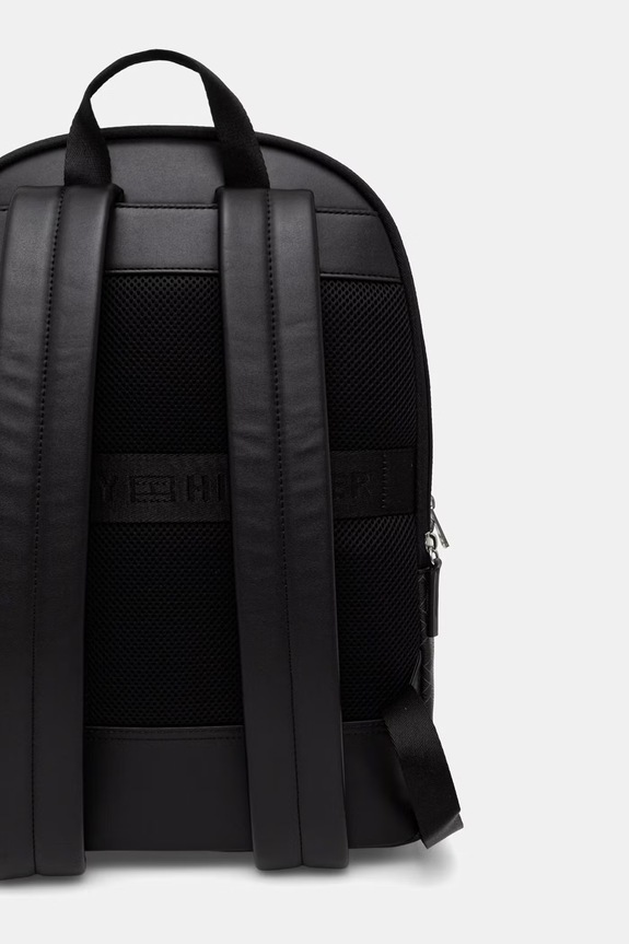 Accesorii Tommy Hilfiger rucsac de oraș pentru bărbați, cu imitație de piele AM0AM14137 negru