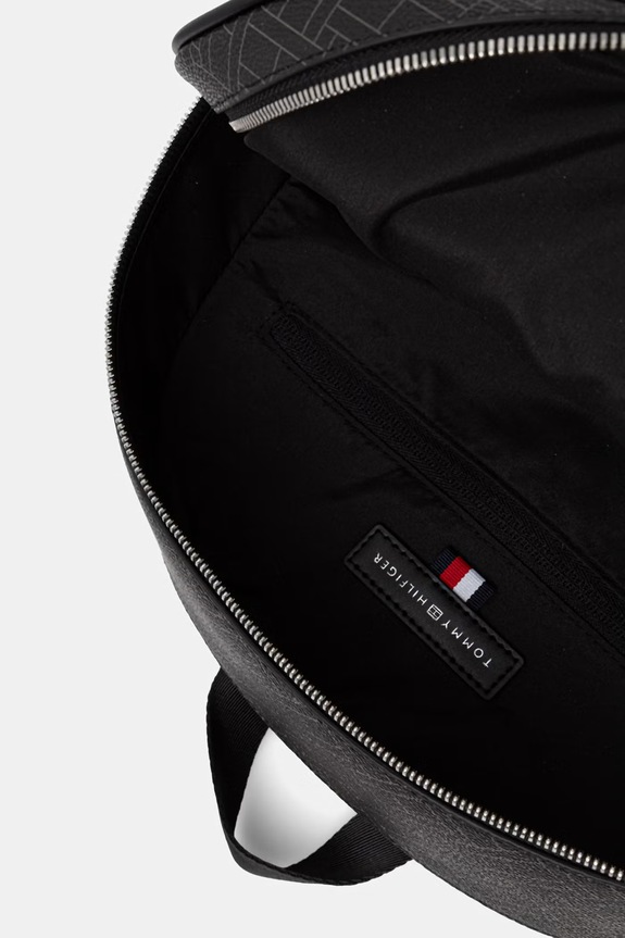 Tommy Hilfiger rucsac de oraș pentru bărbați, cu imitație de piele AM0AM14137 negru