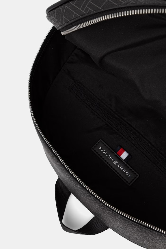 Tommy Hilfiger rucsac de oraș pentru bărbați, cu imitație de piele AM0AM14137 negru