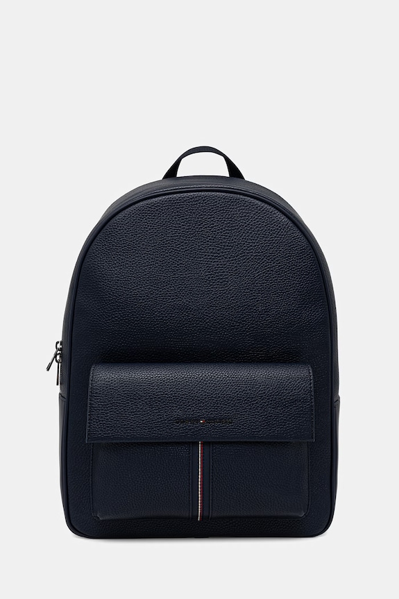 Tommy Hilfiger plecak męski z imitacji skóry granatowy AM0AM14165