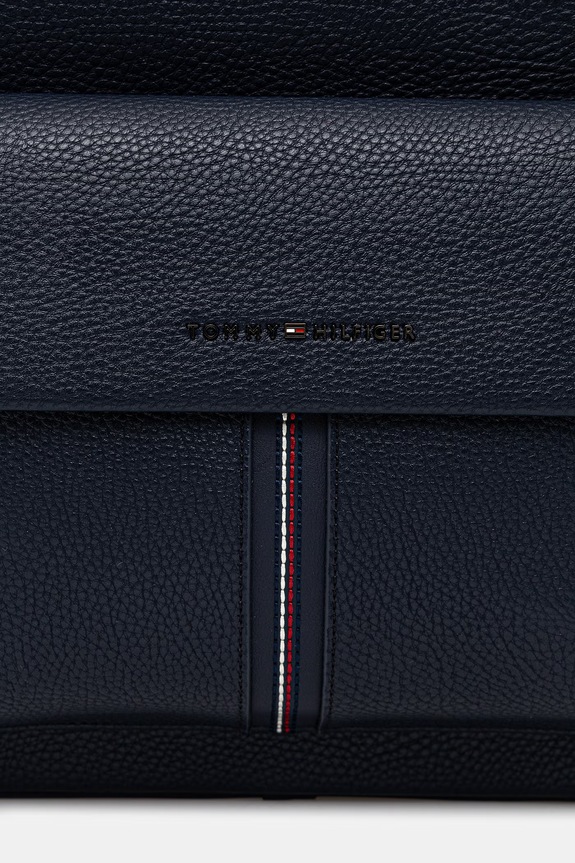 Tommy Hilfiger plecak męski z imitacji skóry granatowy AM0AM14165