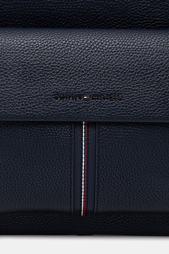 Tommy Hilfiger plecak męski z imitacji skóry granatowy AM0AM14165