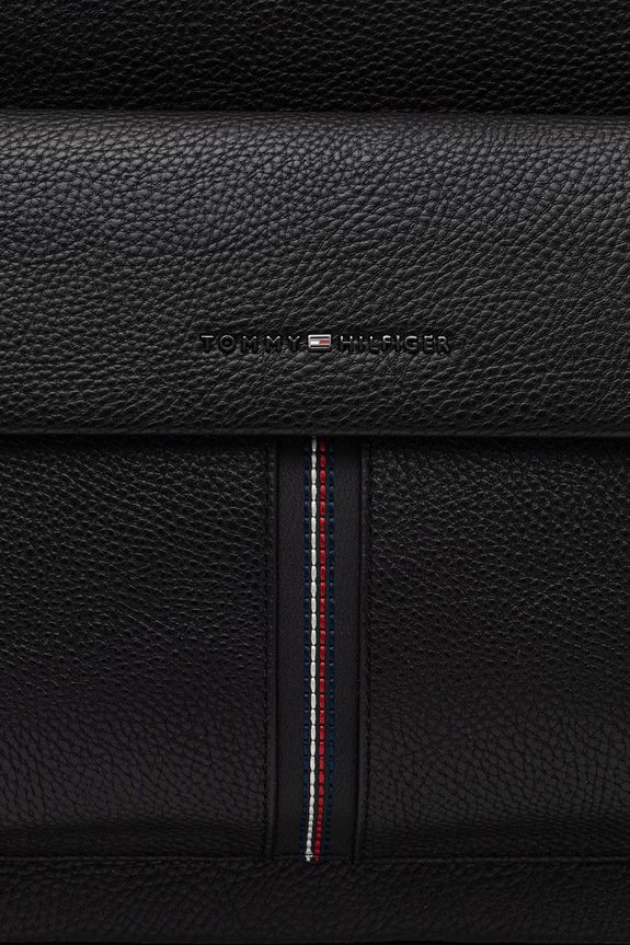Tommy Hilfiger plecak męski z imitacji skóry czarny AM0AM14165