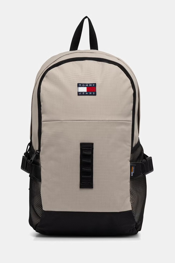 Tommy Jeans plecak sportowy męski beżowy AM0AM14227