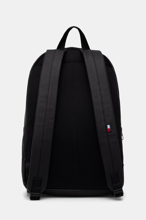 Akcesoria Tommy Jeans plecak męski z imitacji skóry AM0AM14290 czarny