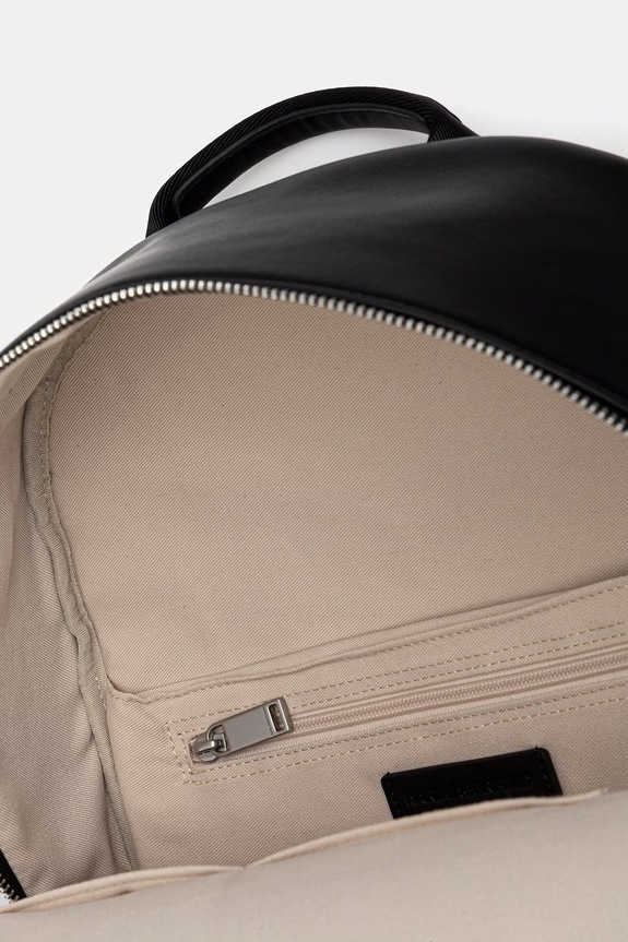 Karl Lagerfeld plecak męski z imitacji skóry B2M30181 czarny