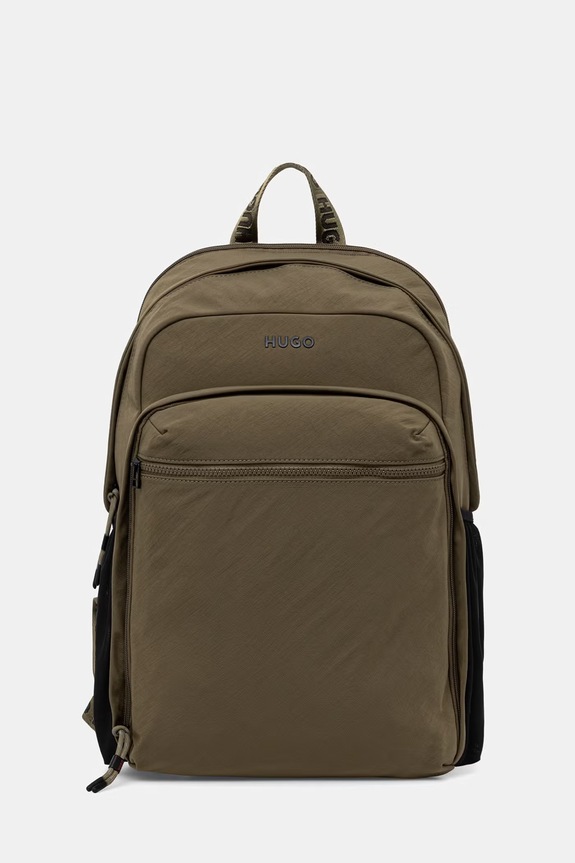 HUGO nahrbtnik za prenosnik moški AYDEN_Backpack zelena 50563572