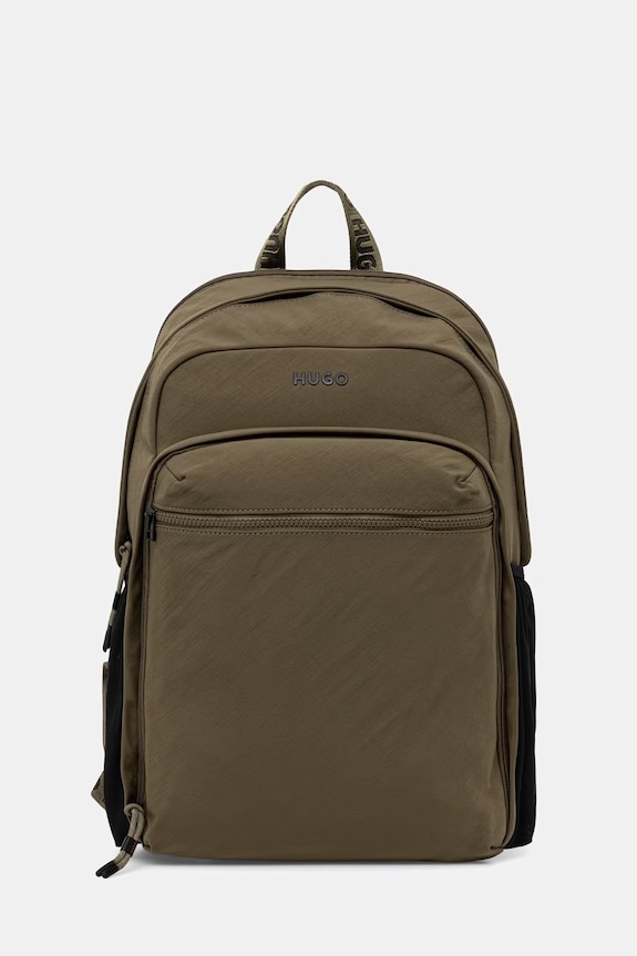 HUGO nahrbtnik za prenosnik moški AYDEN_Backpack zelena 50563572
